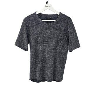 Paul Smith Mens Short Sleeve Crew Neck Round Hem, Cotton T-Shirt Size Medium